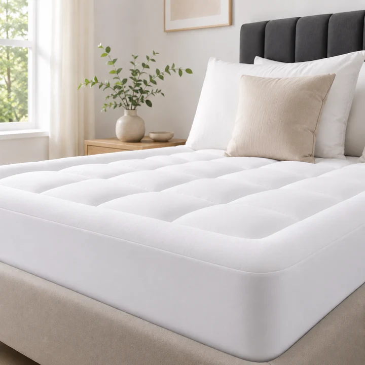 Comforista Queen Mattress Topper 4 inch - Soft Quilted